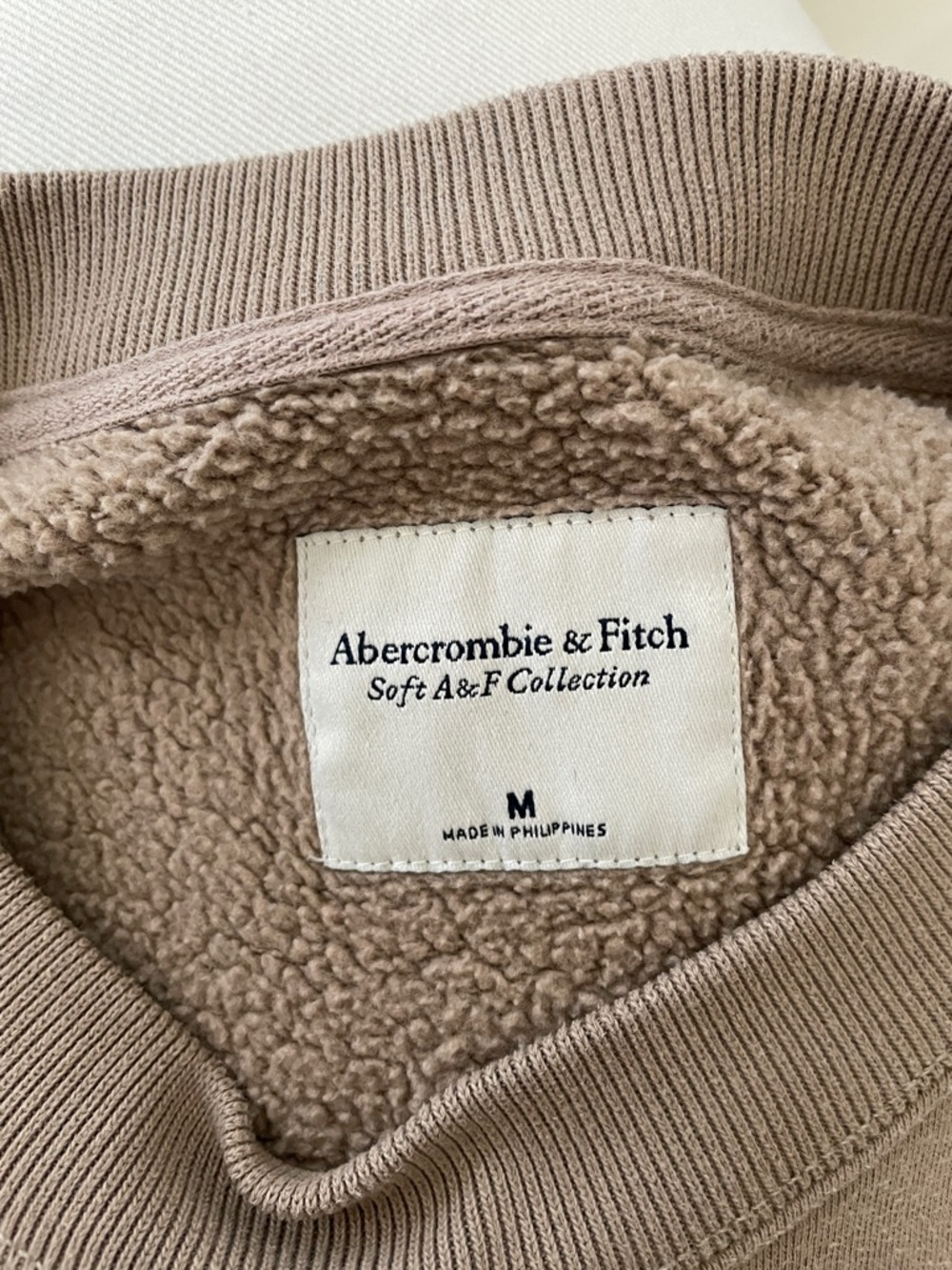 Abercrombie & Fitch Taupe Lake Tahoe Graphic Crewneck - Picture 2 of 7